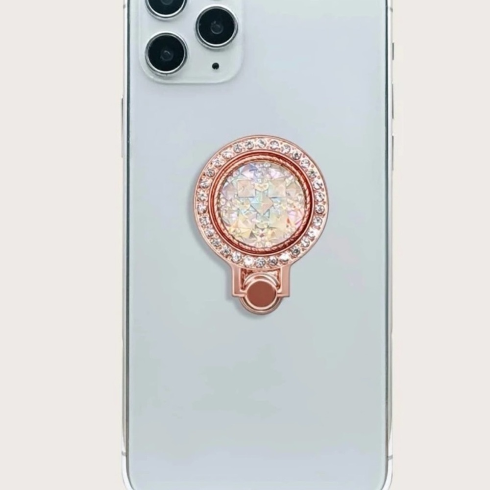 Rhinestone Phone Ring, Phone Bling, Phone Holder, Phone Jewel